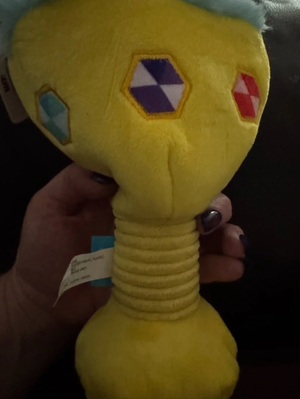 Bark box the howly grail M-L dog toy NEW crinkle & squeak chalice